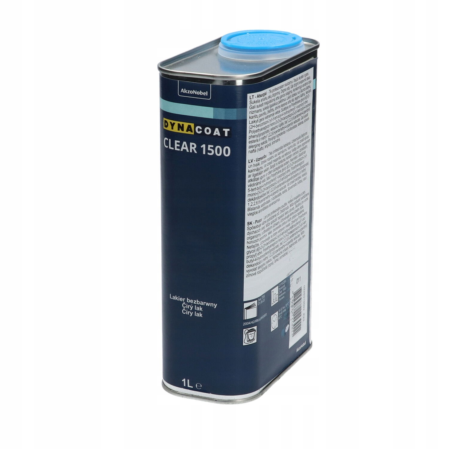 DYNA ПРОЗРАЧНЫЙ ЛАК 1500 1,5 ОТВЕРДИТЕЛЬ СРЕДНИЙ