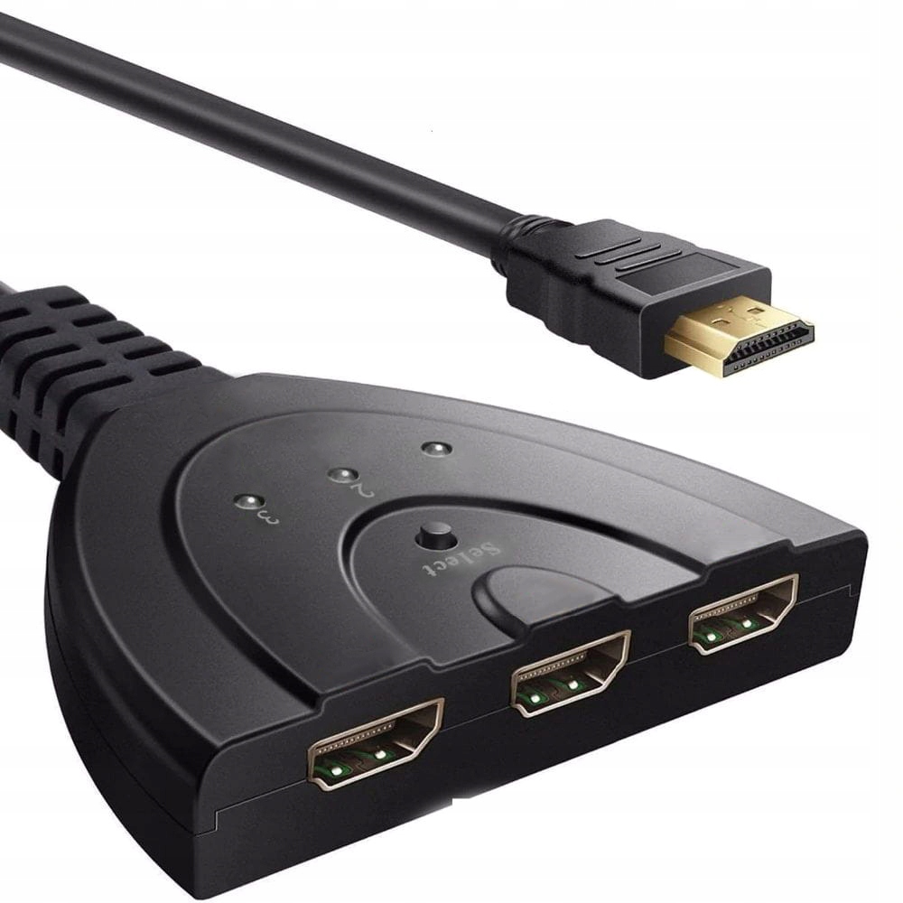 

Rozdzielacz Switch Rozgałęźnik 3x Hdmi Full Hd