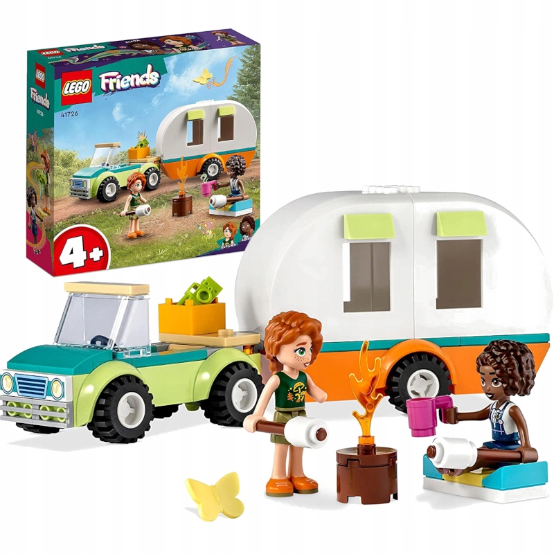 Lego Friends Prázdninová Výprava Na Kempování Karavan 4+