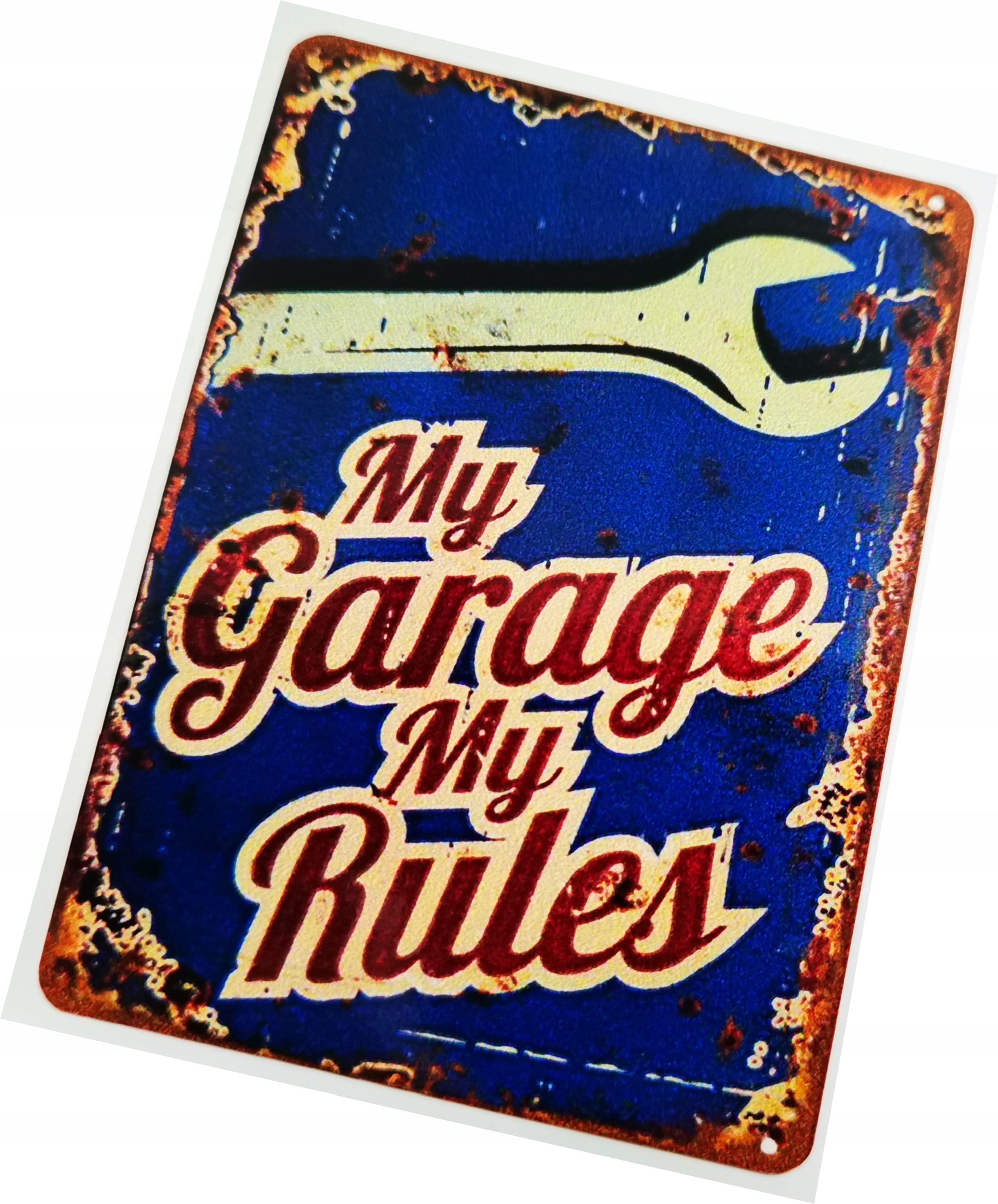 

Naklejka My Garage My Rules mój garaż moje zasady