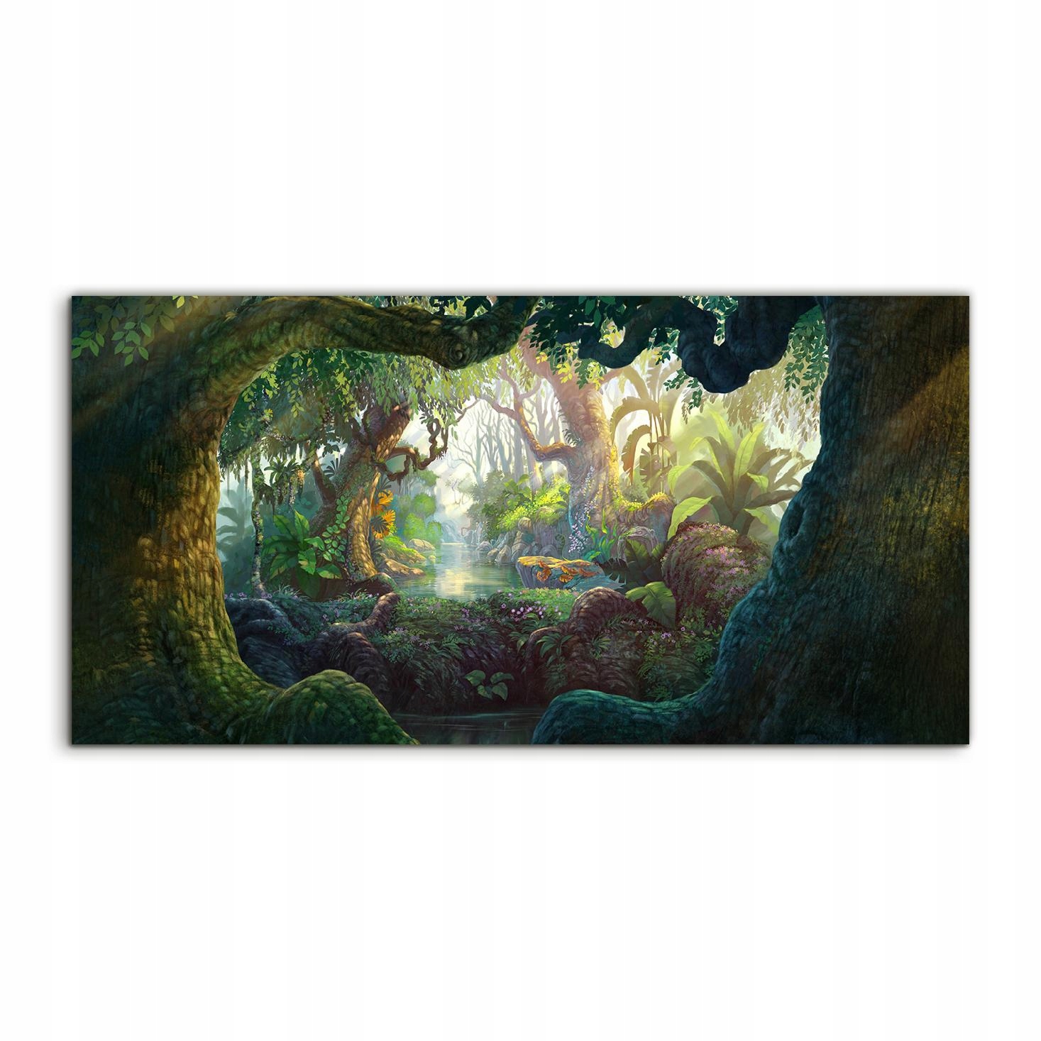 

Fotoobraz akryl 100x50 na ścianę Art Fantasy Las