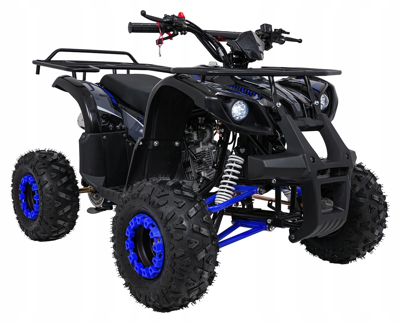 Pojazd Quad Spalinowy Wildpeak 110cc Niebieski 45 km/h E-Start
