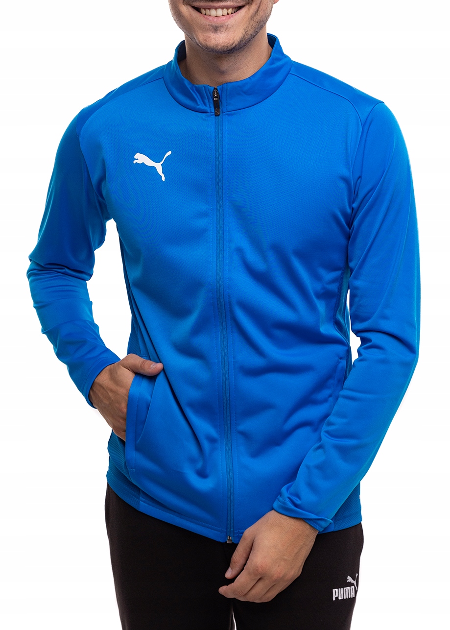 Bluza Męska Puma Rozpinana Piłkarska Sportowa Treningowa Bez Kaptura r. M