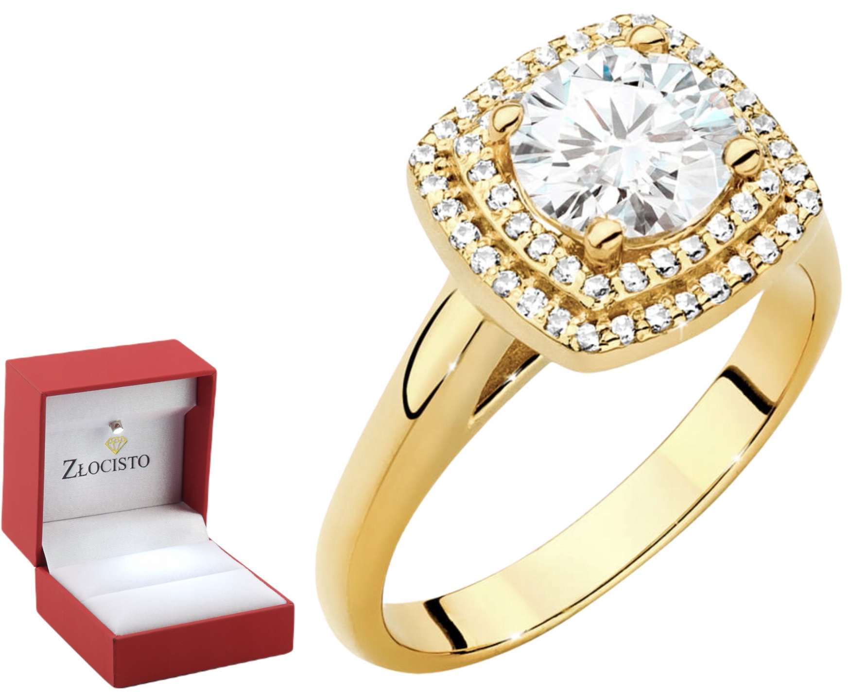 Zlatý Prstýnek S Laboratorními Brilianty Zlato 585 Dárek Gravírování