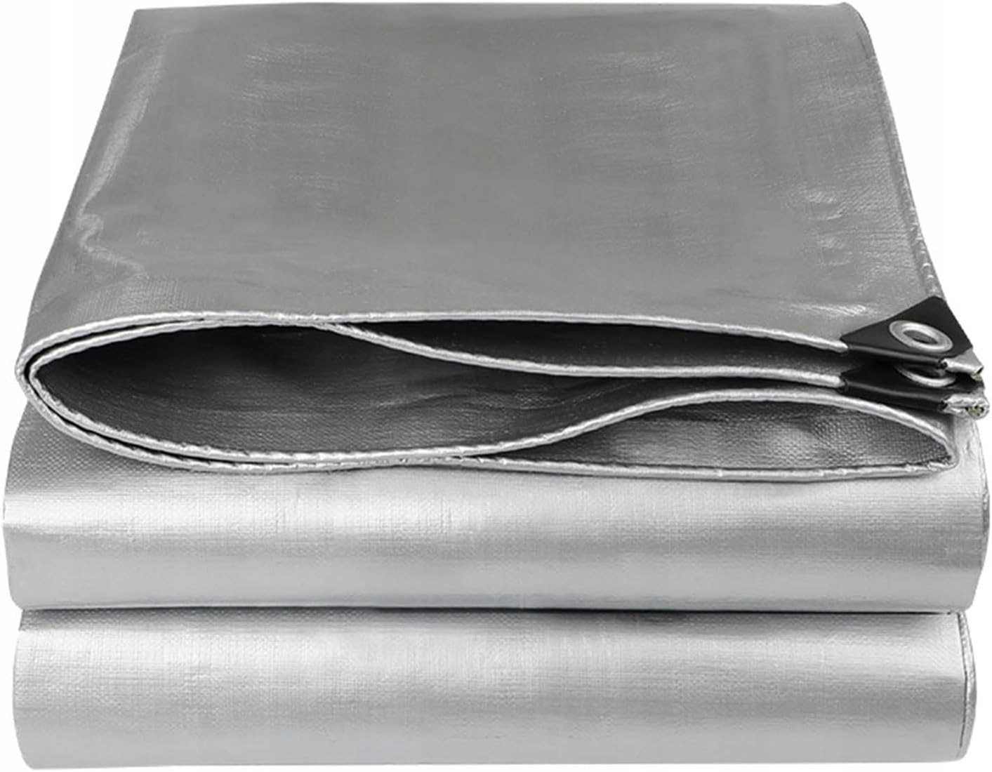 Plachta Plachty 2x3 m Šedá Vyztužená 650 g/m² Silné Pokrytí Plachta Hrubá