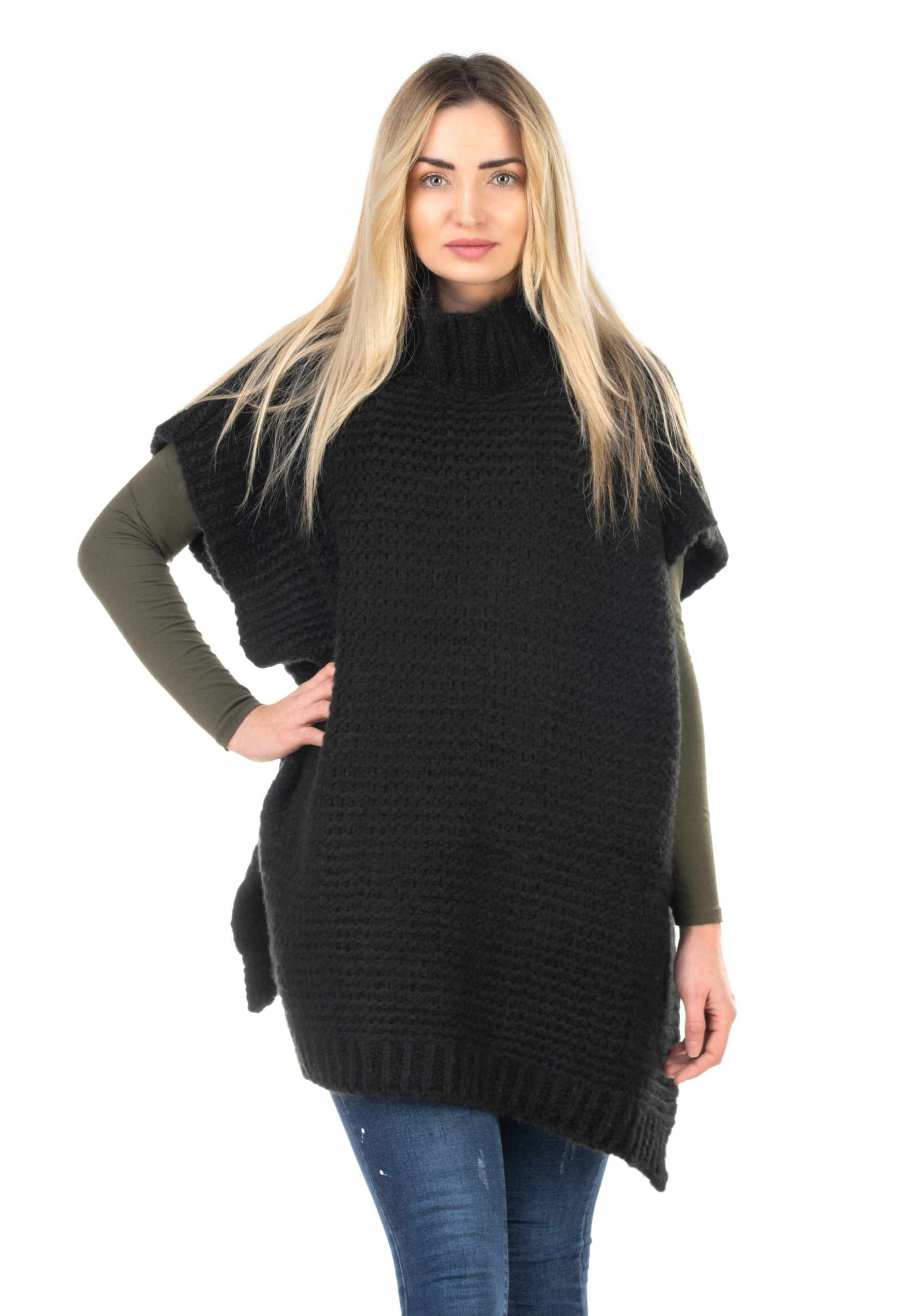 PASMANTEX MANTUA PONCHO SWETER NARZYTKA KASZMIR WEŁNA Kod producenta Mantua2023