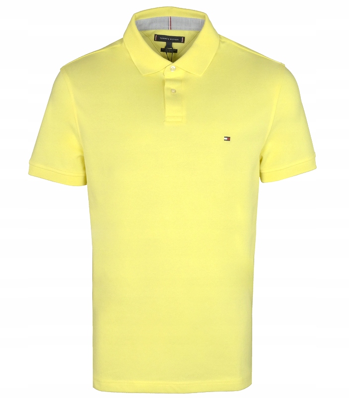 Tommy Hilfiger pánské polo, žluté, S