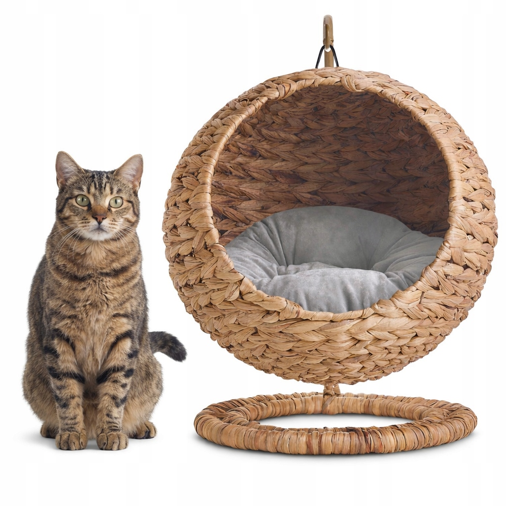 Legowisko Kokon kosz relaksacyjny bujany dla kota psa pupila