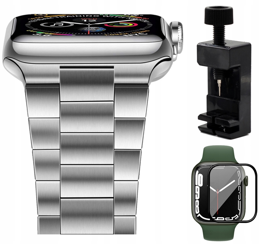 

Bransoleta Pasek Steel Do Apple Watch 45/44/42mm