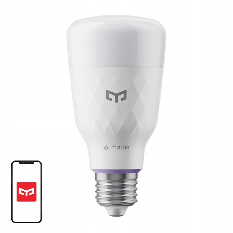 Yeelight YP-0846 Żarowka Smart E27 Rgb 1300Lm 2700-6500K Matter Thread