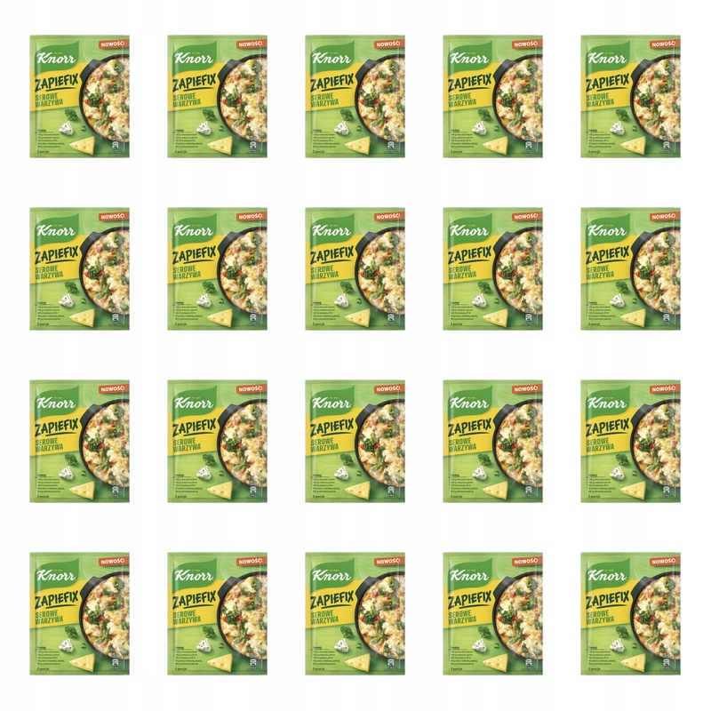 Knorr Zapiefix Zelenina & Sýr 40g X20