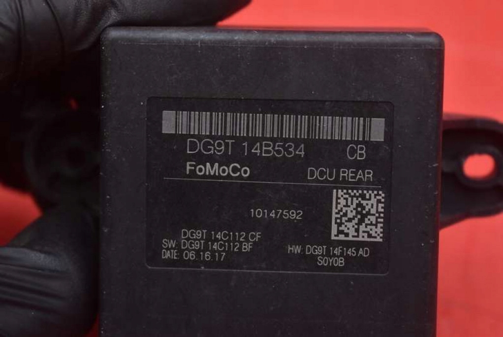 control unit module door right rear part DG9T-14B534-CB FORD S-MAX MK2 2 II 15-20