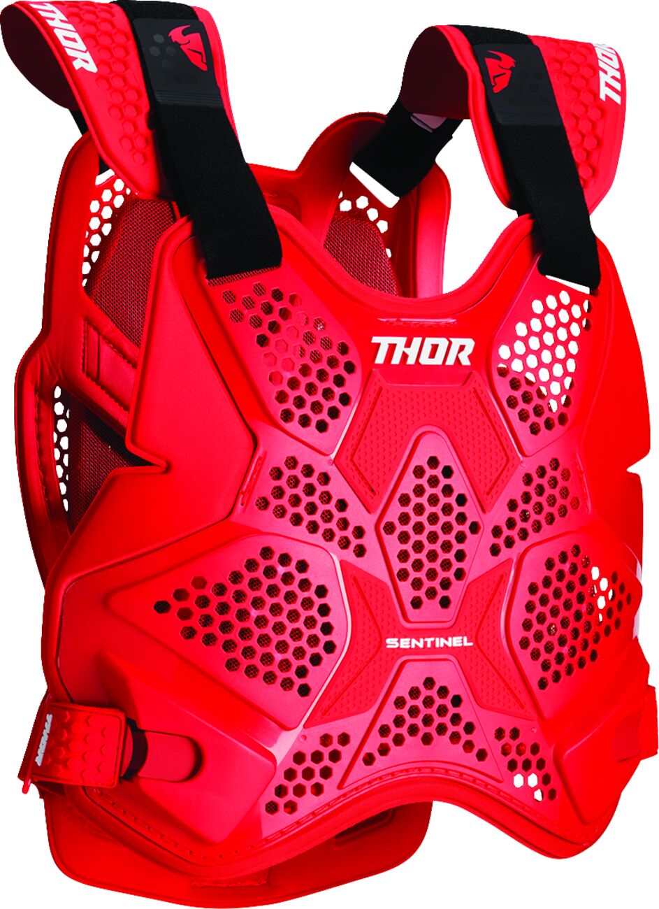 Buzer Chránič Hrudníka Thor Sentinel Pro Guard Red M/L EN1621