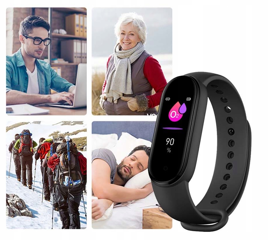 OPASKA pulsometr pulsoksymetr ciśnieniomierz M SNU Model inny