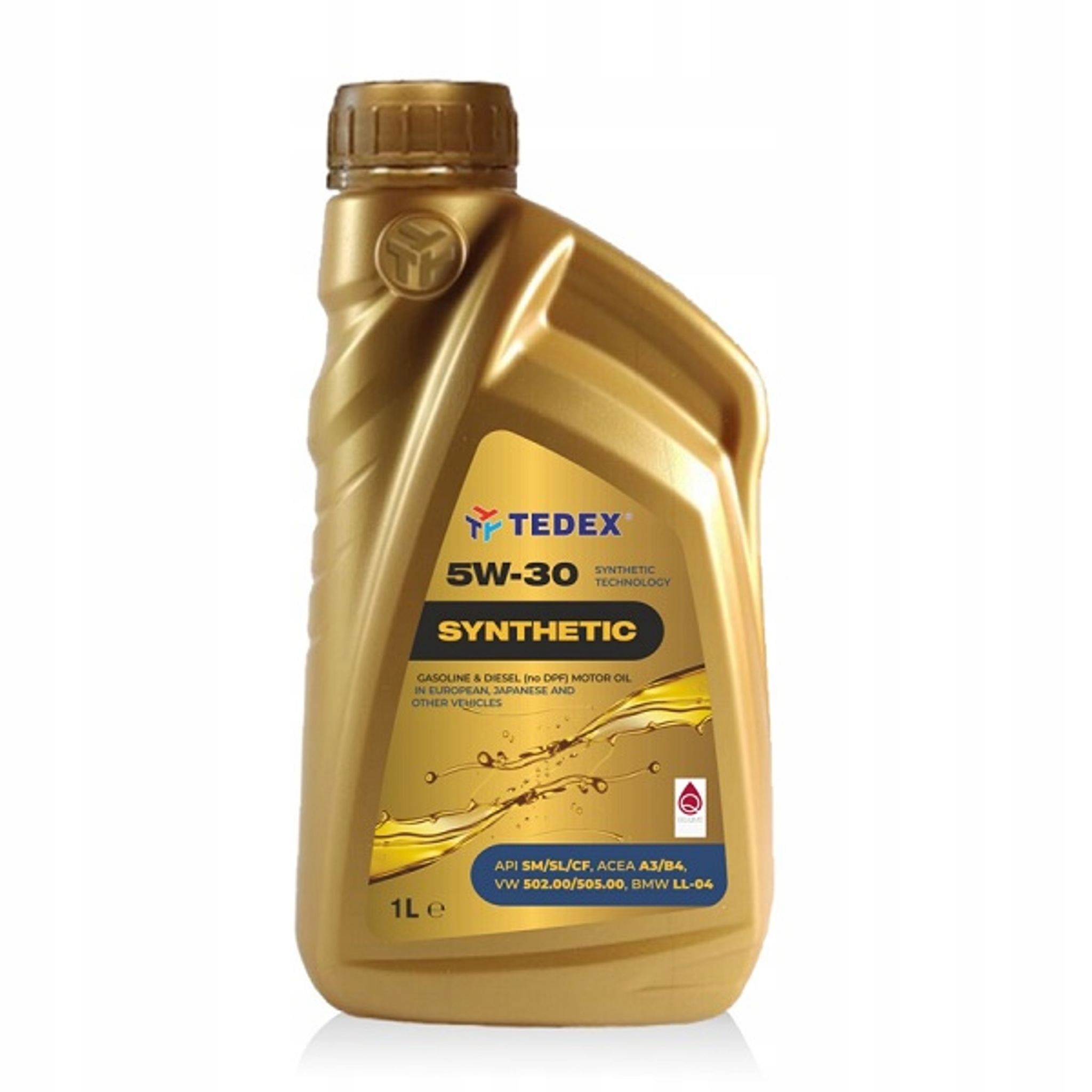 5W30 A3/B4 1/TDX Olej 5W-30 Tedex Synthetic Motor Oil 1L Tedex