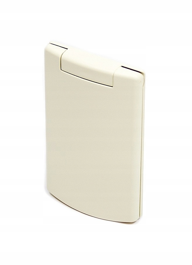 

Gniazdo ścienne plastikowe Vex duże migdałowe