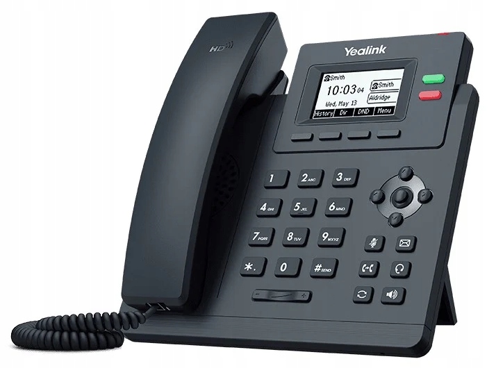 Yealink SIP-T31P VoIP telefon Šedý LCD