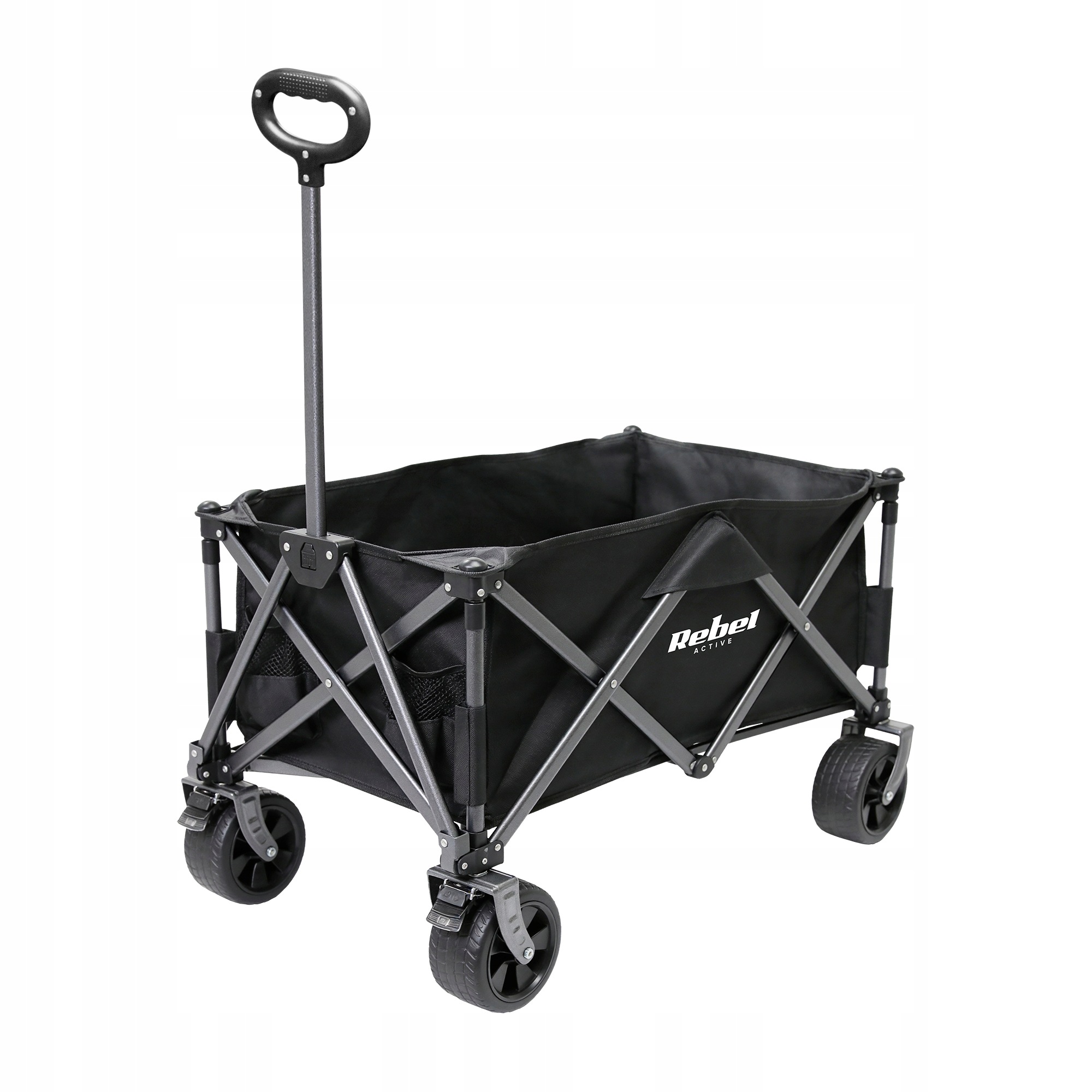 Skladací záhradný turistický plážový vozík Rebel 150L 100 kg