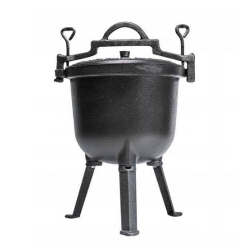 KOCIOŁEK MYŚLIWSKI KOCIOŁEK ŻELIWNY 19KG 12 OSÓB Waga produktu z opakowaniem jednostkowym 19 kg