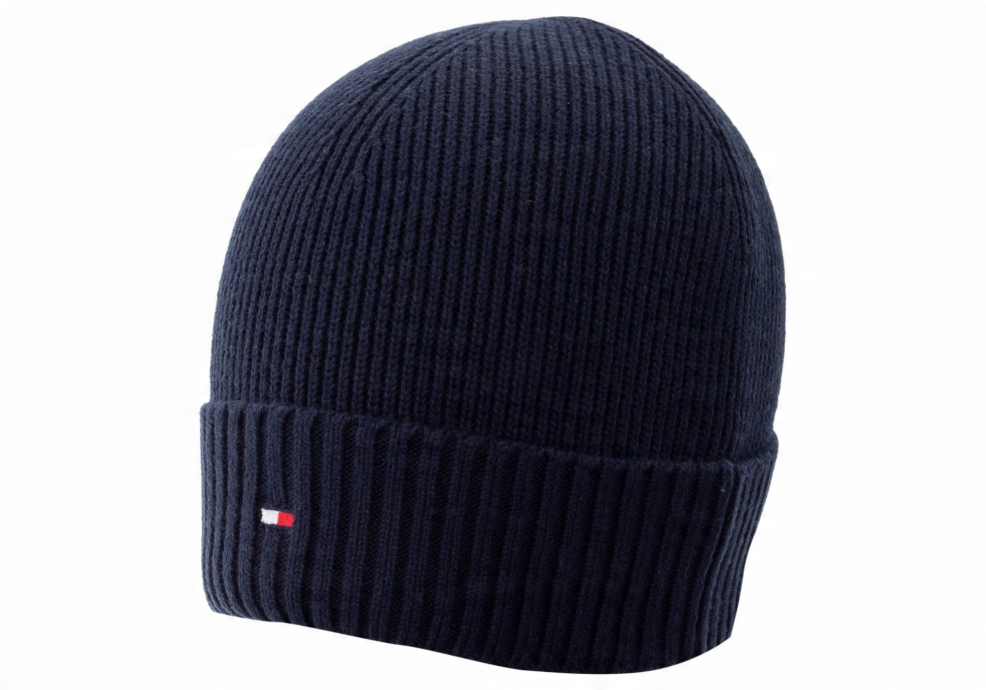 

Tommy Hilfiger Czapka Zimowa Cotton Beanie Navy