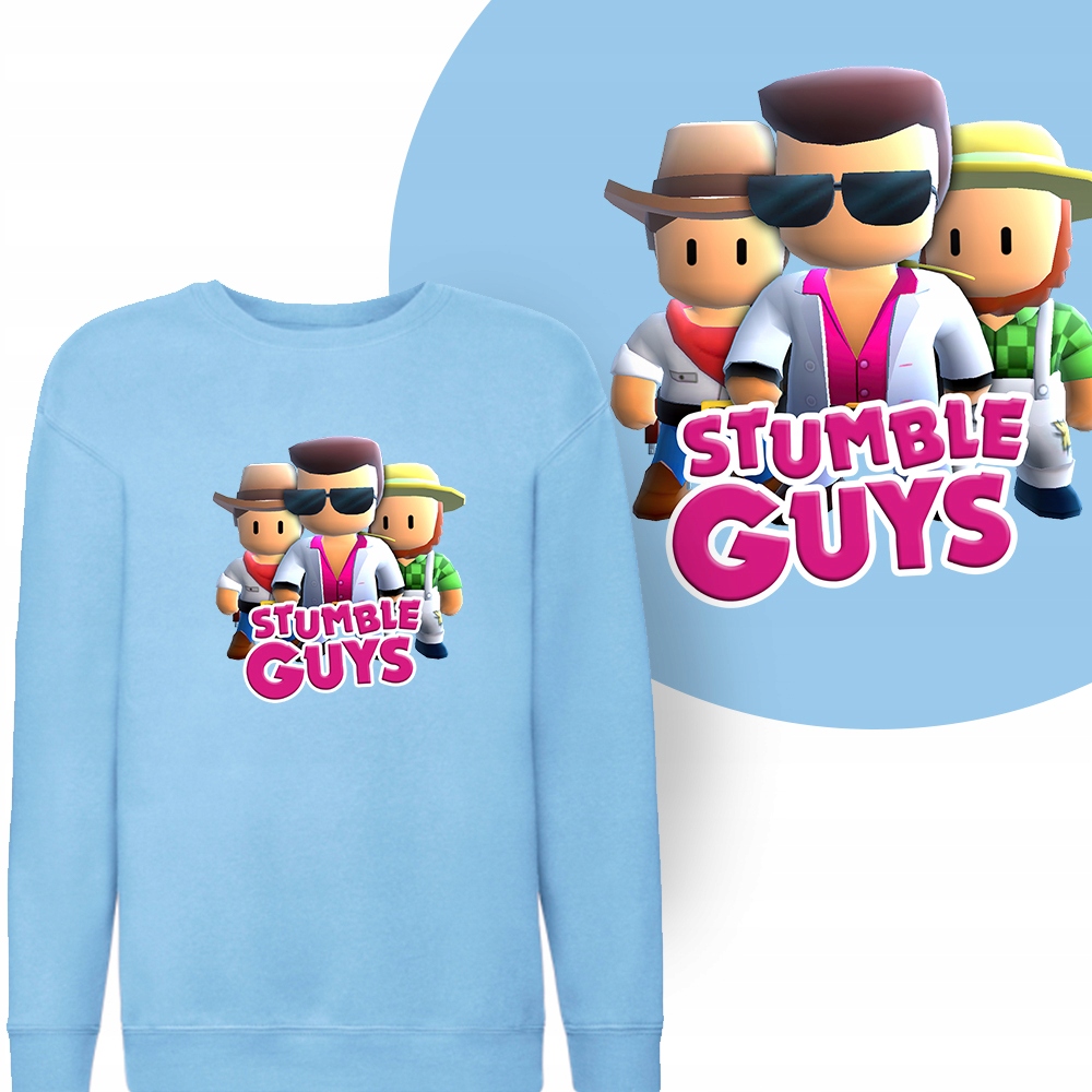 

Bluza Dziecięca Stumble Guys Dużo Wzorów 152 cm