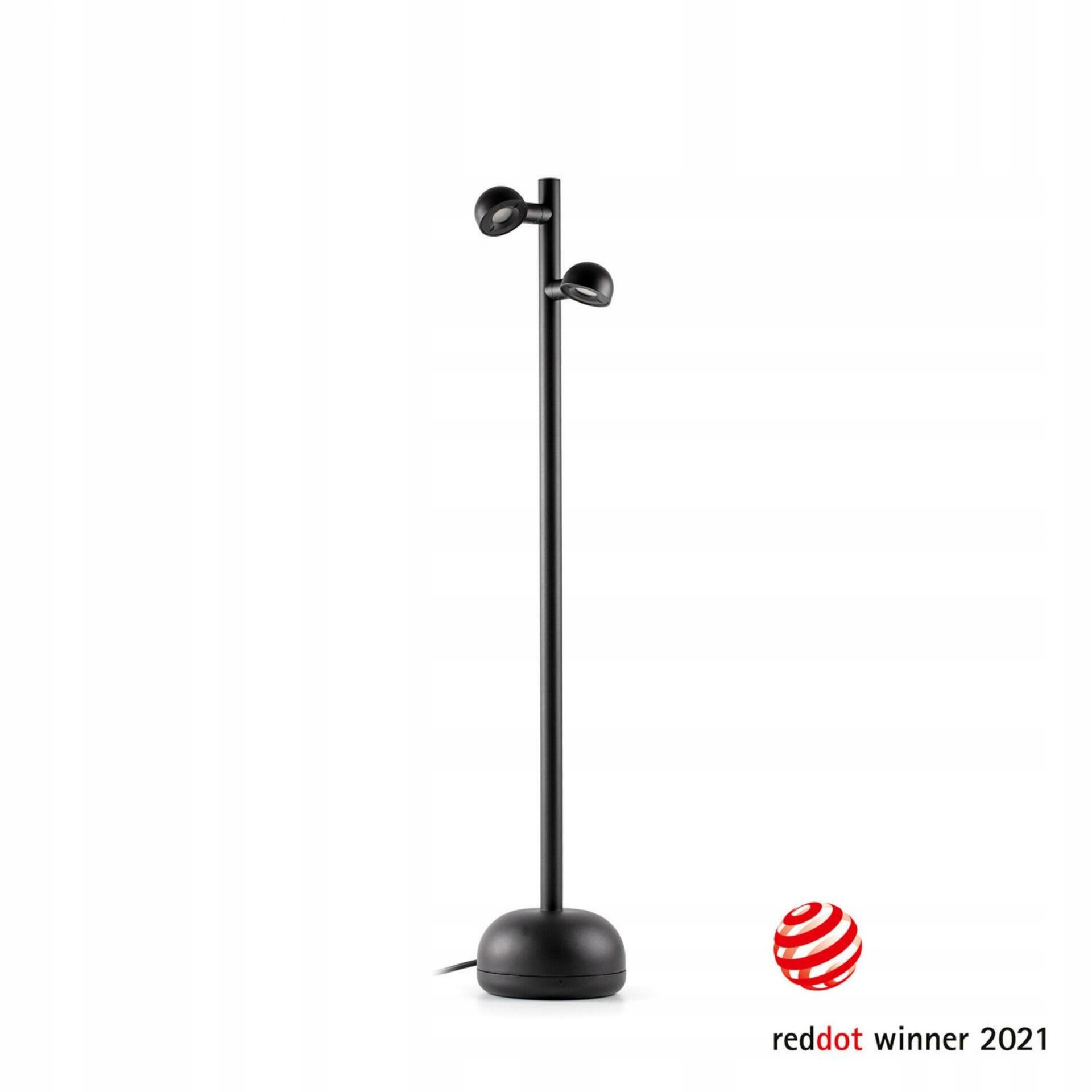 Faro Brot 900 vonkajšia stĺpiková lampa, čierna, 2x Led, IP65, 900 mm
