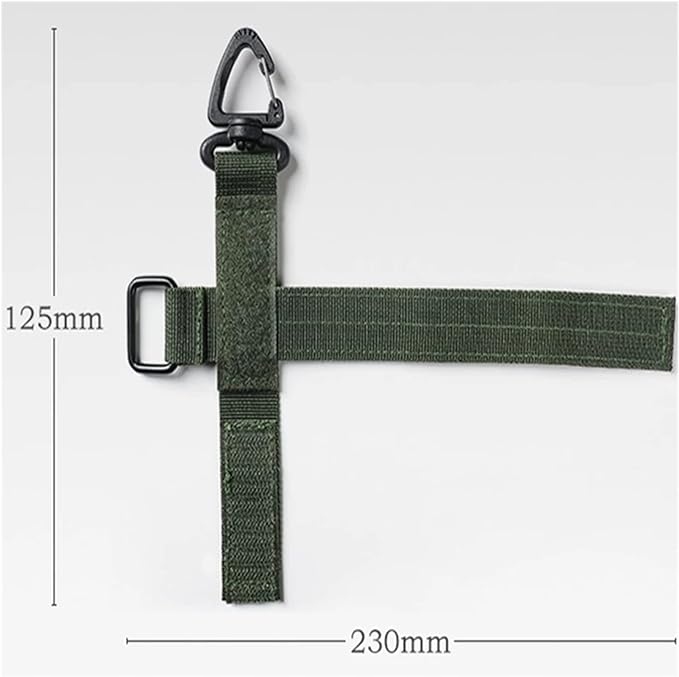ZAWIESZKA TAKTYCZNA NA RĘKAWICE LINĘ TROK KLAMRA KARABIŃCZYK ZACZEP BRELOK Marka inna