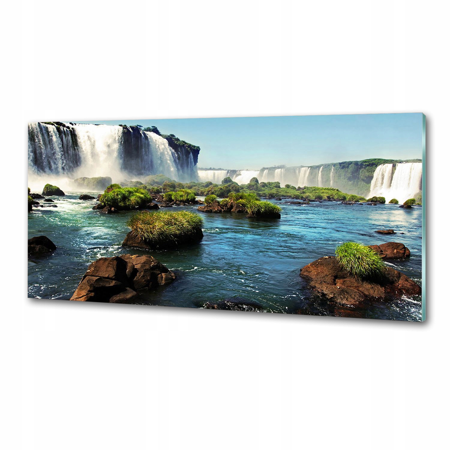 Kuchyňský panel Vodopád Igazu 125x50 cm Lepidlo