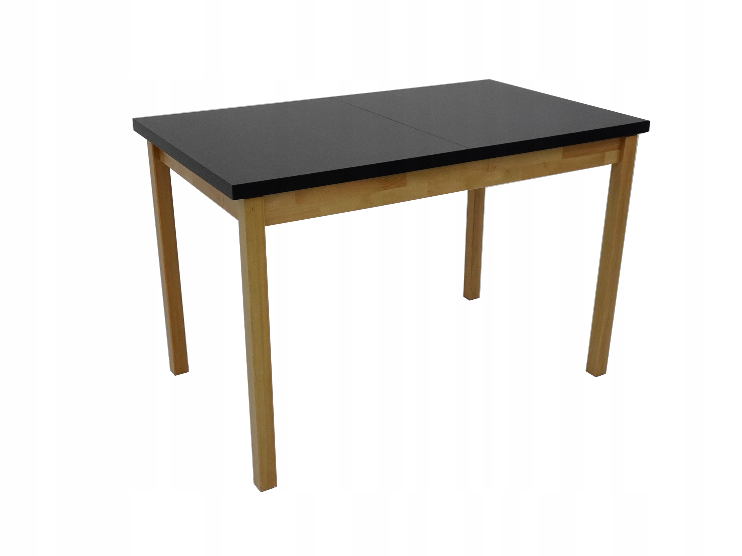 Komplet pokojowy 8 krzeseł ekoskóra i stół 120/160 Długość stołu 120 cm