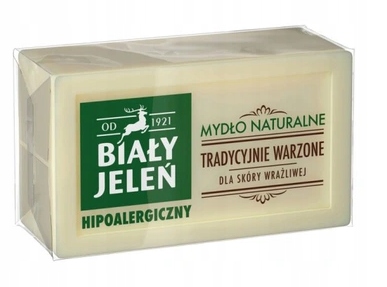 

Biały Jeleń mydło naturalne Szare Mydło 150 g