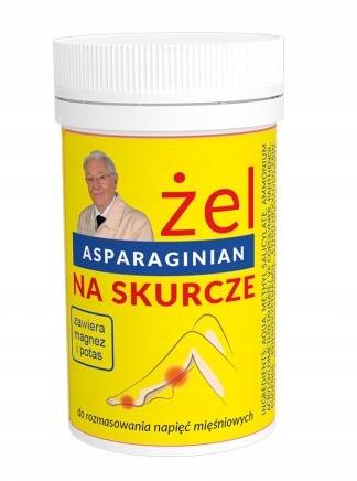 

Asparaginian Żel na skurcze do rozmasowania mięśni