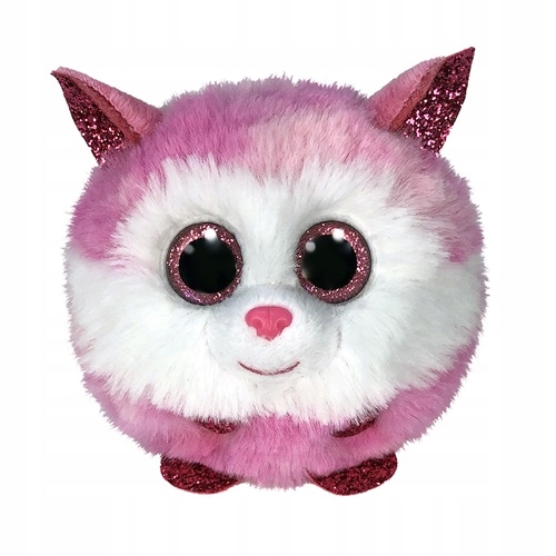 

Ty Pluszak Puffies Różowy Husky Pies Princess