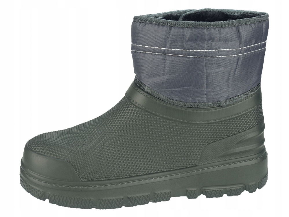 ŚNIEGOWCE DAMSKIE ZIMOWE KALOSZE KOZAKI LEKKIE EVA PIANKOWE OCIEPLANE RZEPY Długość wkładki 24.2 cm