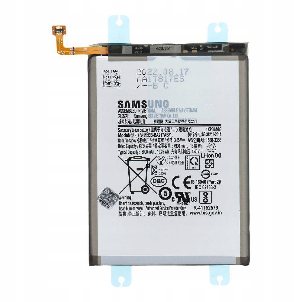 Servicepack Baterie EB-BA217ABY pro Samsung A13/A04S/A13 5G/A127 GH82