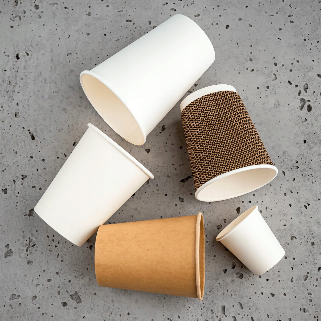 Kubki jednorazowe papierowe BIO 250ml - 50 sztuk Pojemność 250 ml