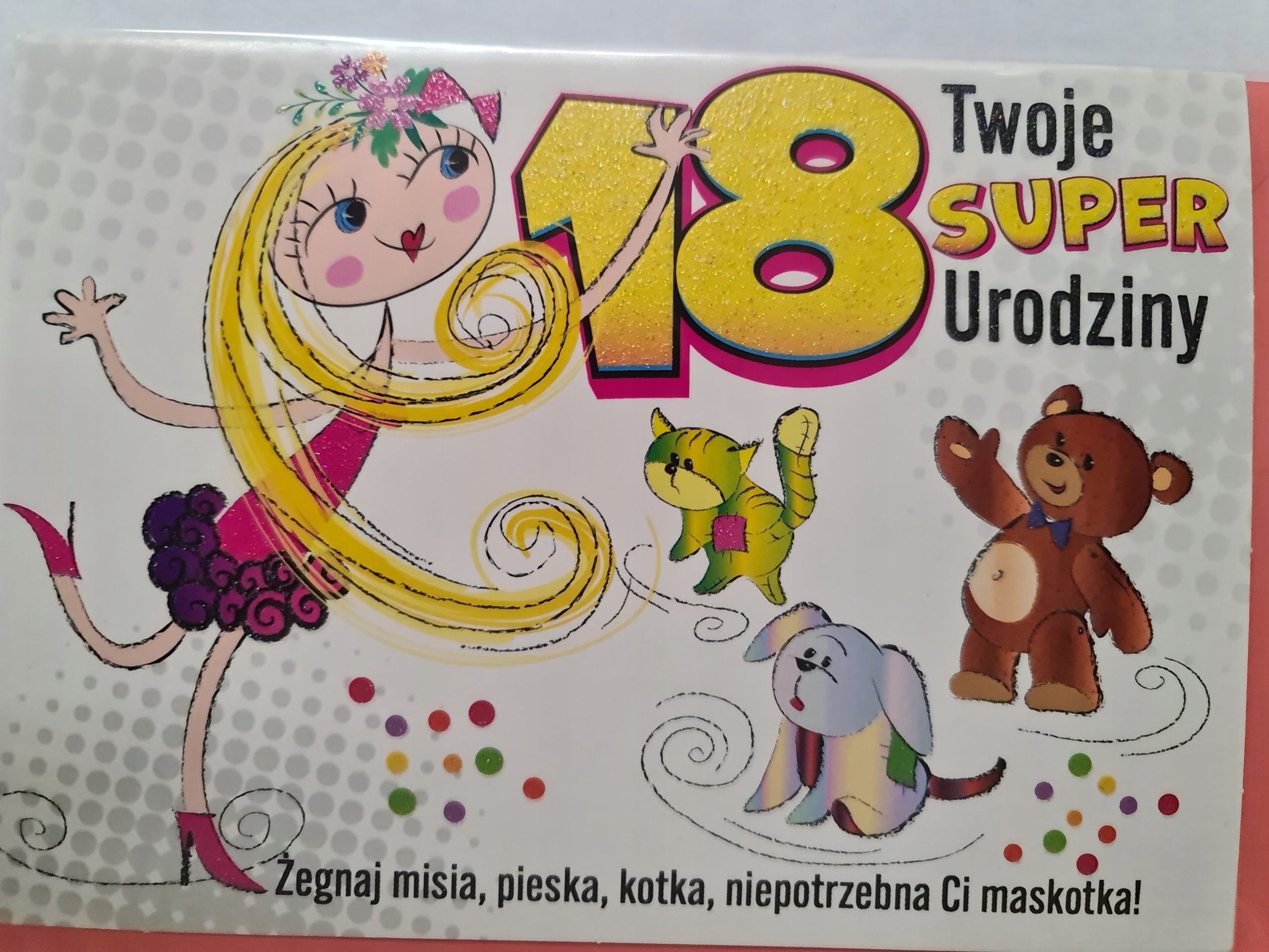 

kartka na osiemnastkę kartka na 18 kartki Wesołe