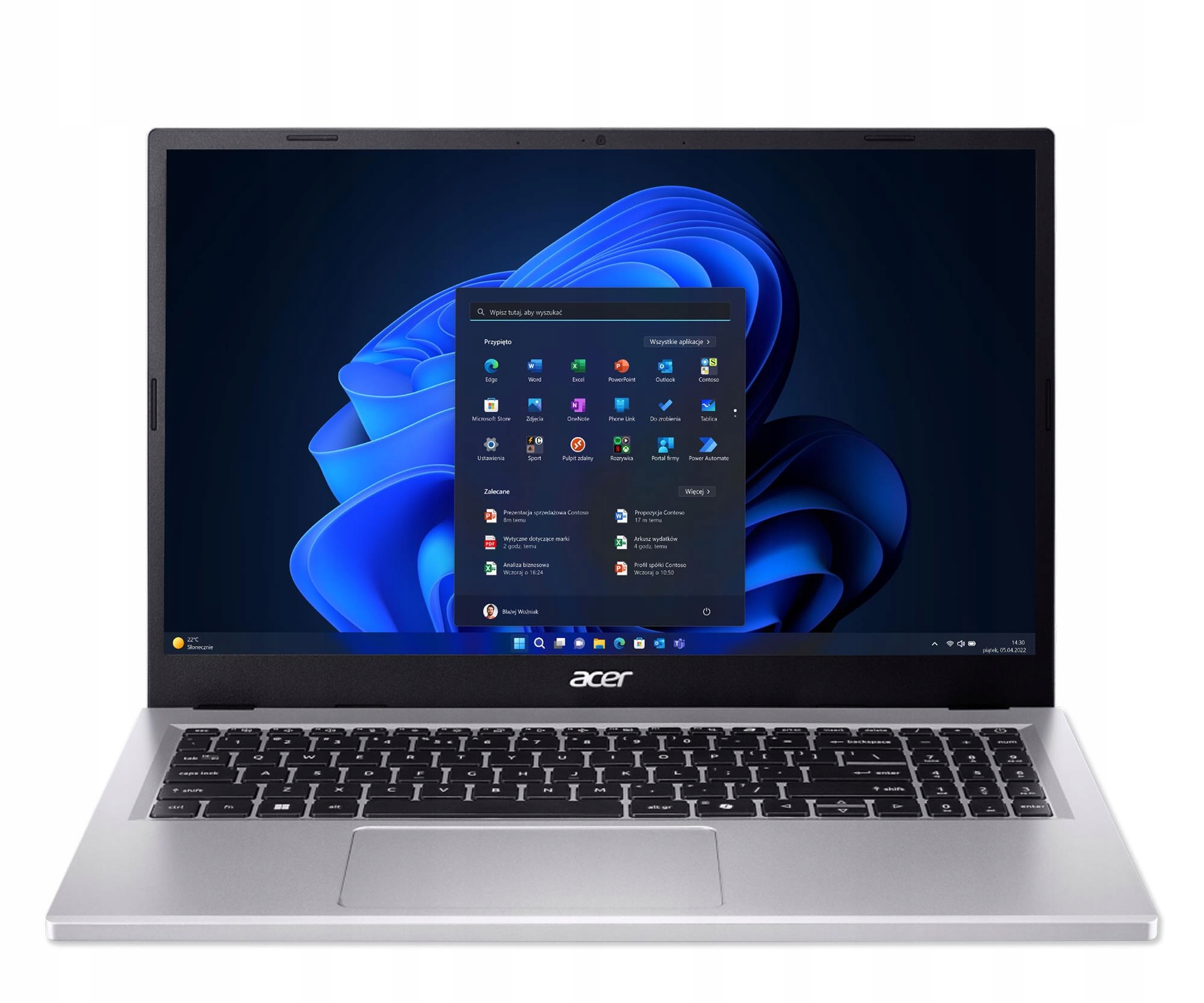 Laptop Acer Extensa 15 Core 5-120U/16GB/512/Win11P Edu