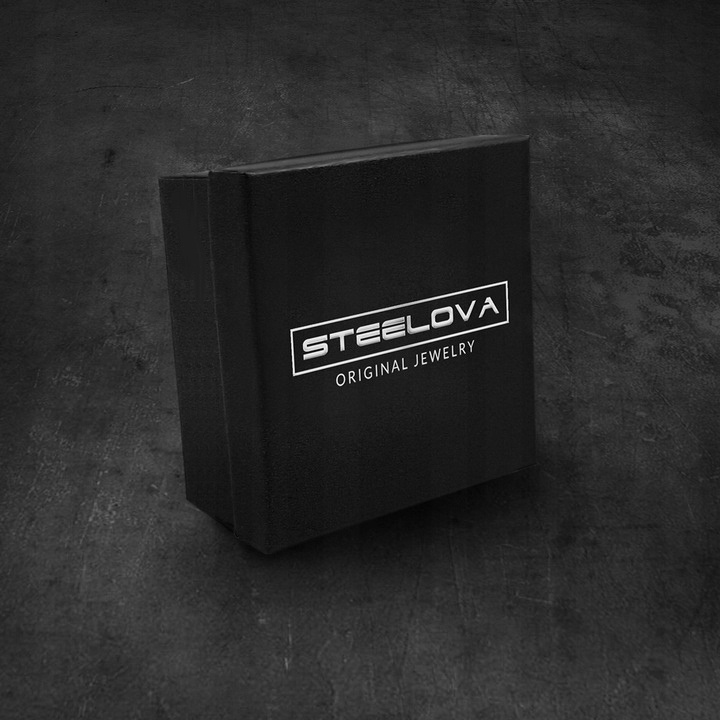 CZARNA OBRĄCZKA Z TYTANU TYTAN R.22 MATOWA Kamień Bez kamienia