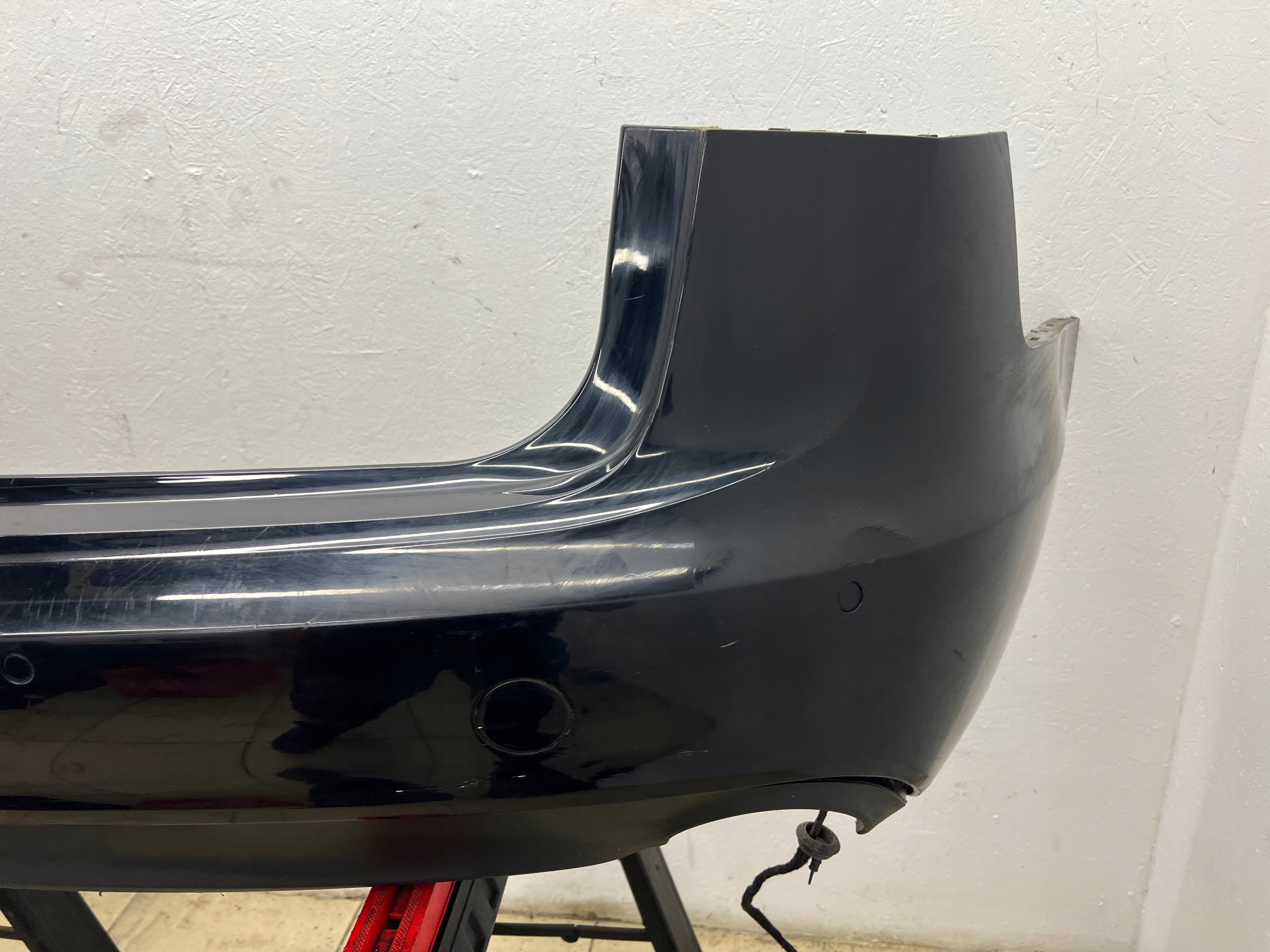 AUDI A6 C7 KOMBI AVANT bumper rear part complete 4X PDC LY9B