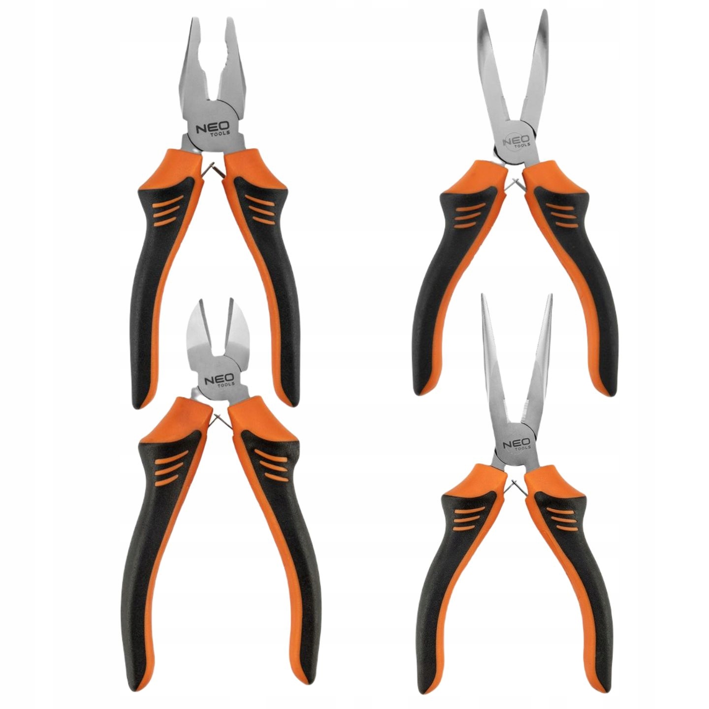 

Zestaw 4 Szt. Szczypce Kombinerki 180mm Neo Tools