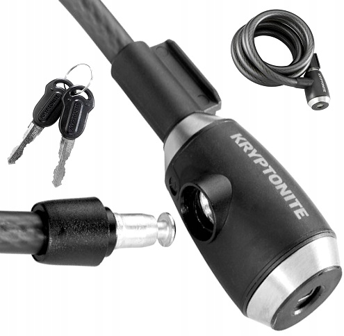 Zapínání Kryptonite Kryptoflex 1218 Kc 12 mm/180 cm