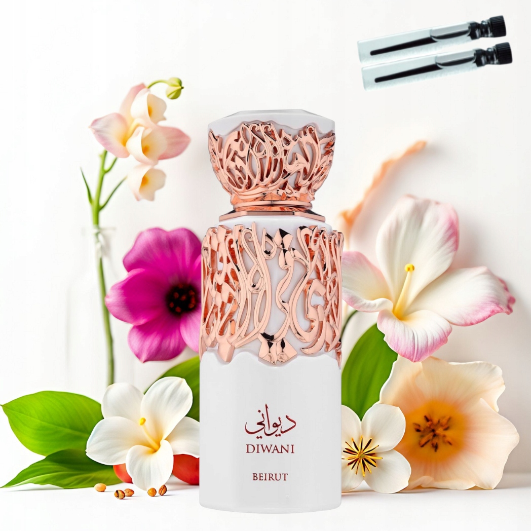 Parfém French Avenue Diwani Beirut 100 ml 2 vzorky Dárek