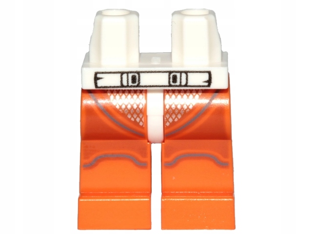 

Lego Nogi 970c04pb10 białe Nowe (1g)