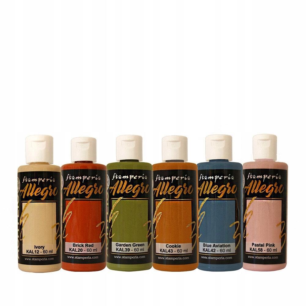 Stamperia Barvy Allegro Secret Diary (KALKIT47)