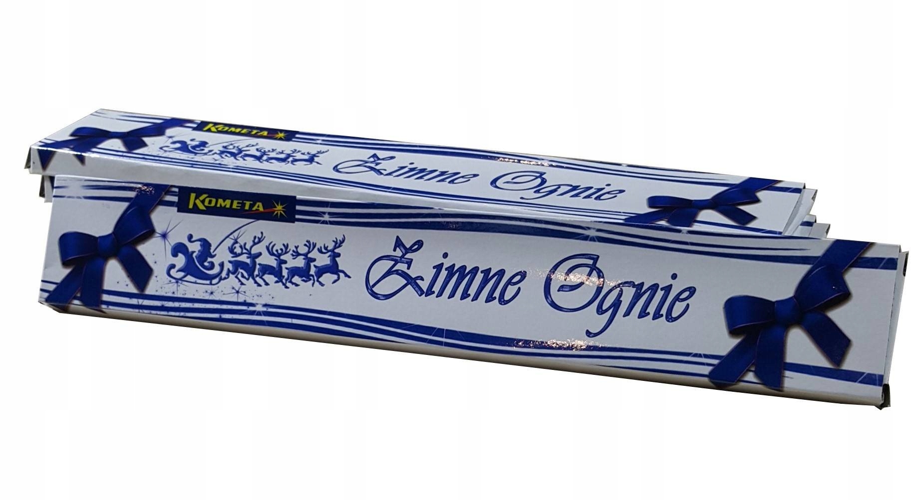 

Zimmne Ognie Srebrne 25CM 5 Sztuk