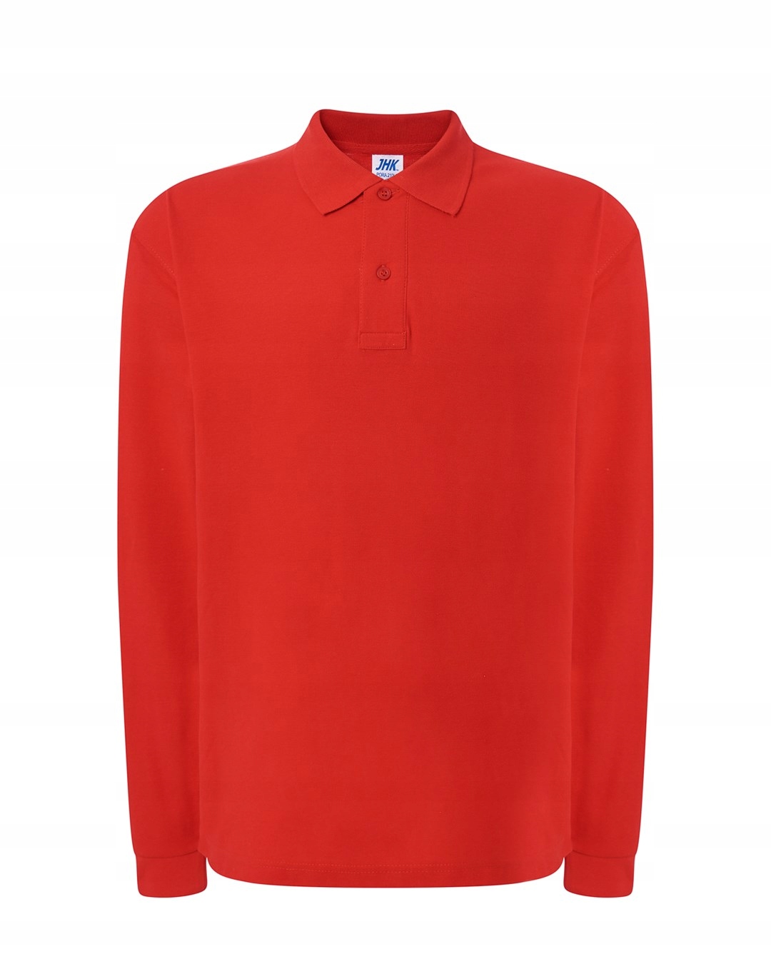 

Koszulka polo z długim rękawem 210g Jhk red L