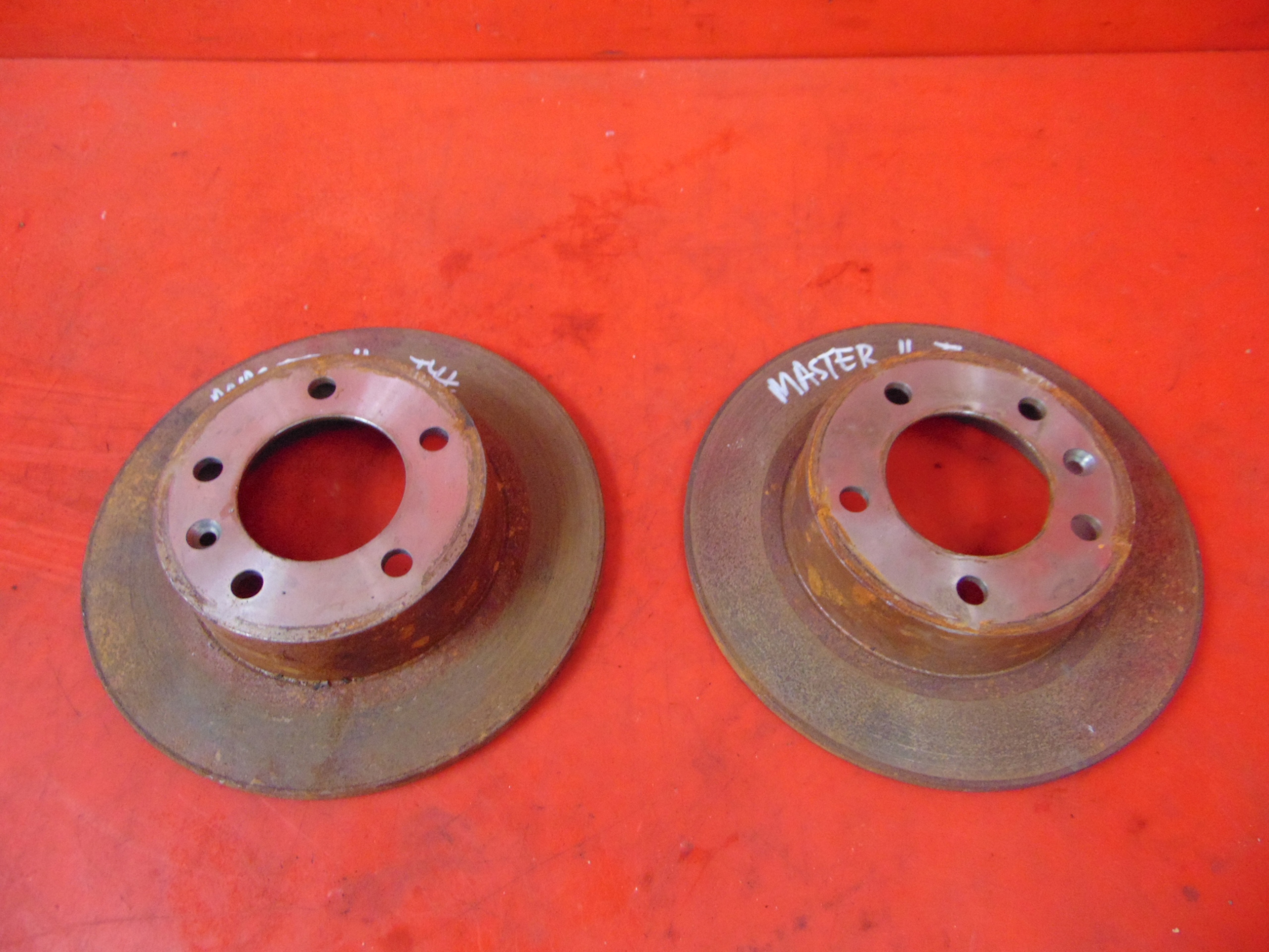 MASTER 2 II MOVANO A ГАЛЬМІВНІ ДИСКИ ЗАДНІЙ КОМПЛЕКТ