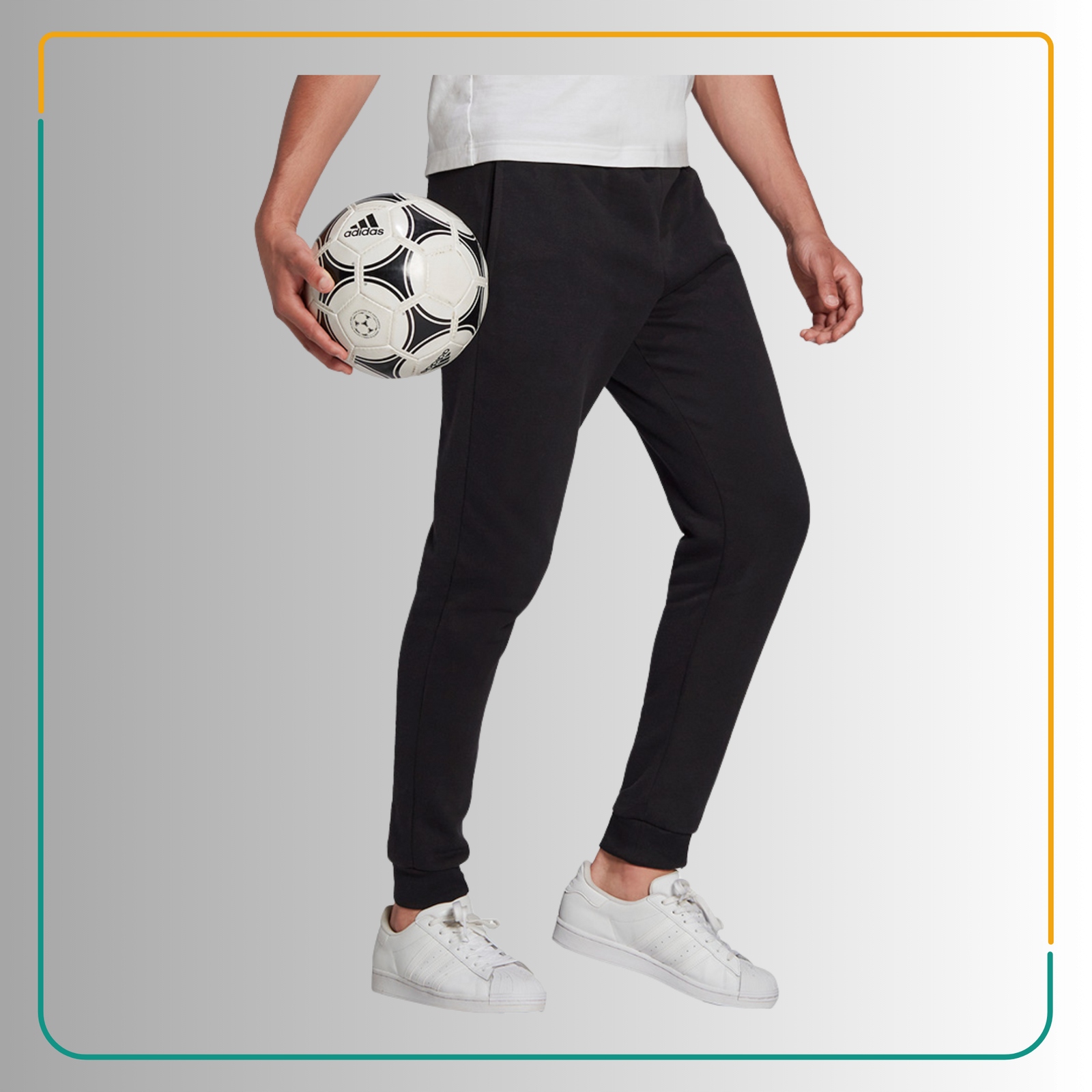 Spodnie Męskie Adidas Dresowe Czarne Bawełna Entrada 22 Sweat Pants M Rozmiar M