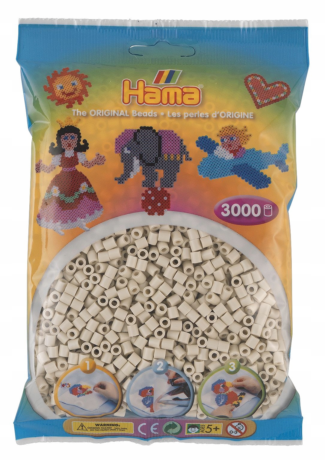 

Hama Koraliki Do Prasowania MIDI 3000 Różne Kolory