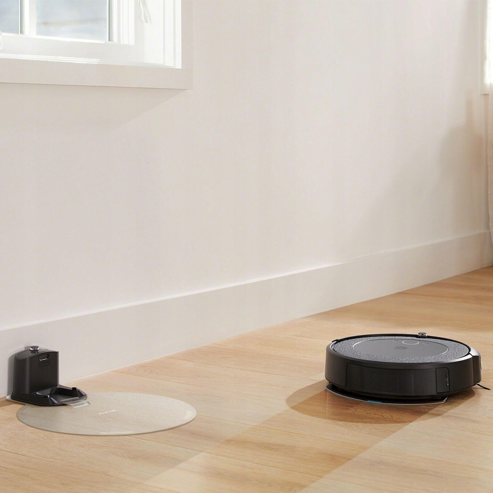 ROBOT SPRZĄTAJĄCY ODKURZAJĄCO-MOPUJĄCY AUTOMATYCZNY IROBOT ROOMBA COMBO I5 Pojemność zbiornika na kurz 0.39 l